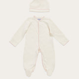 Baby Hat Rory Onesie Set In Rose Water