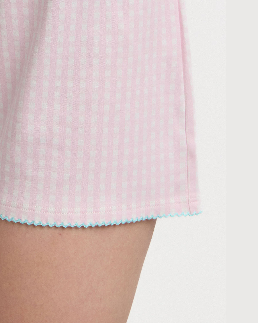 Shorts embroidery placement preview