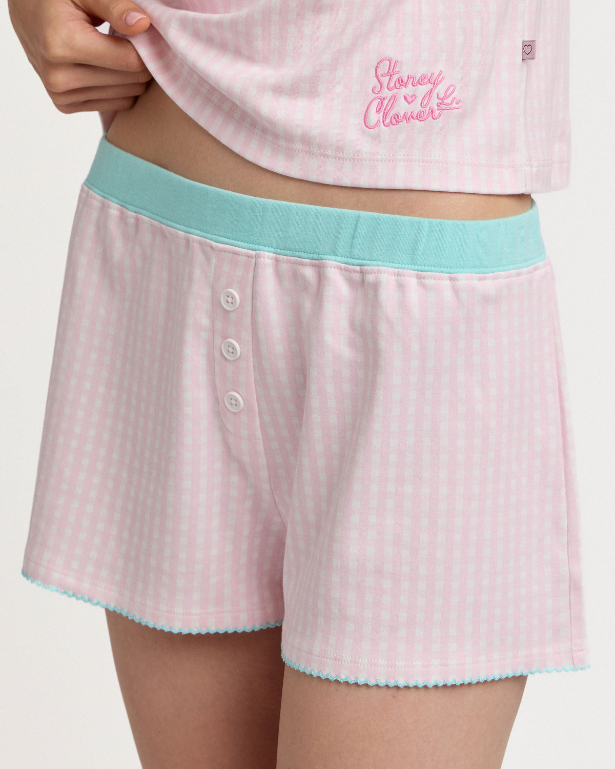 Suzie PJ Set in Stoney Clover Picnic x SCL