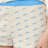 Suzie Pajama Set In Beep Beep