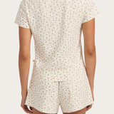 Suzie Pj Set in Little Lemons