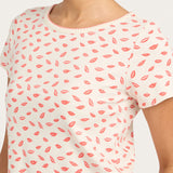Suzie Pj Set in Lipstick