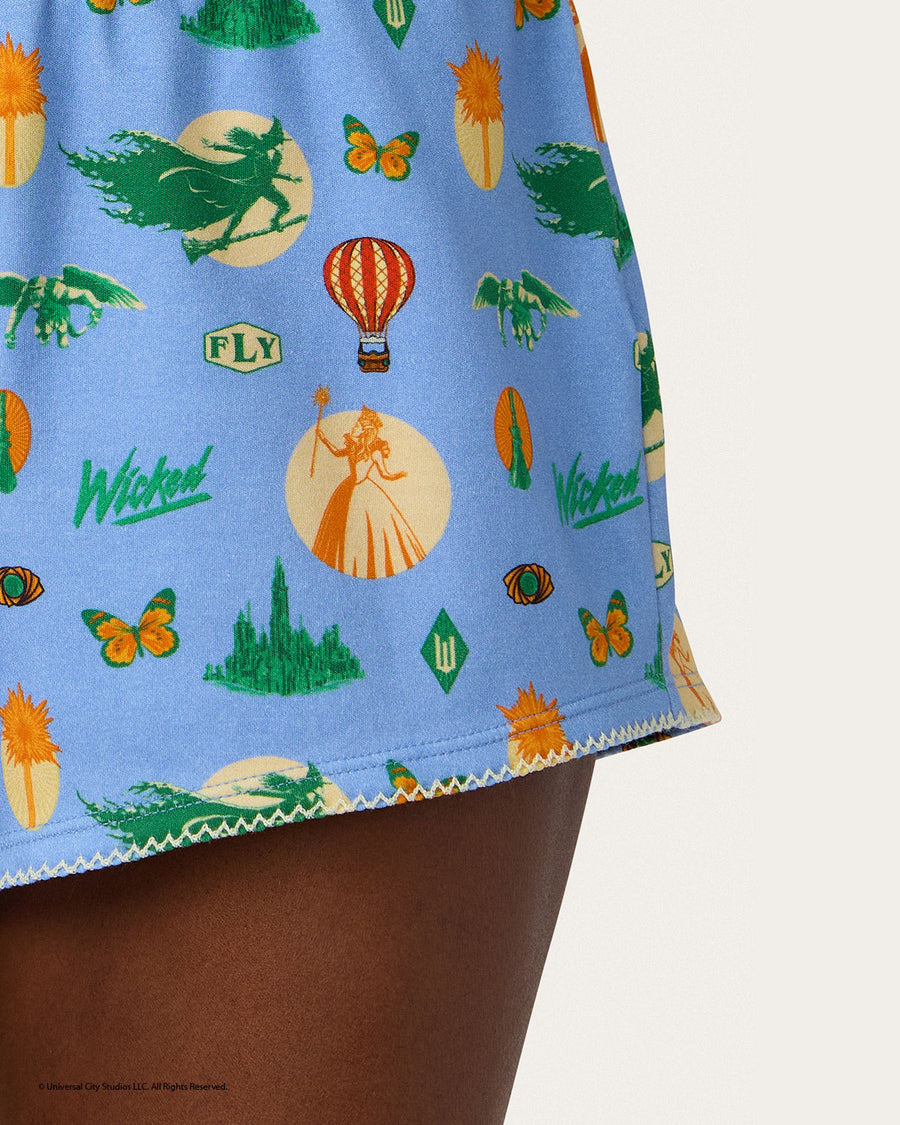 Shorts embroidery placement preview