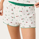 Suzie PJ Set in Big Red Trucks
