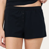 Tate Short in Jet Black