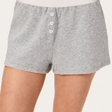 Tate Short in Heather Pointelle