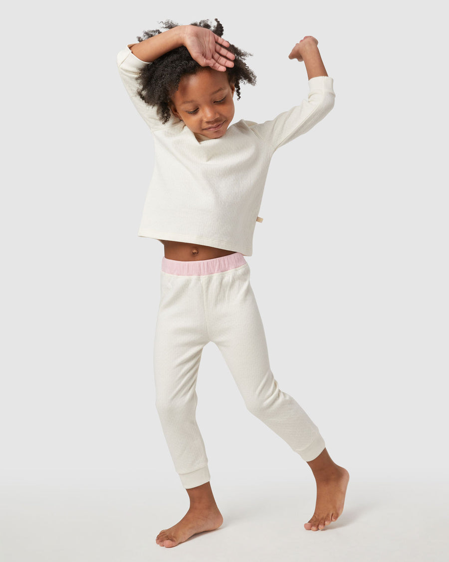 Riley Pajama Set in Rose Water