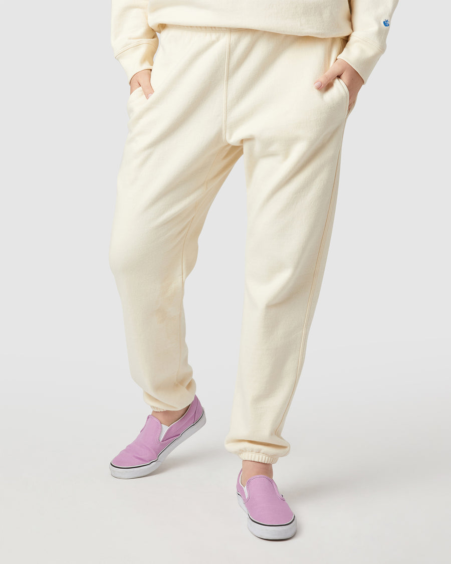 Walker Sweatpant in Cream